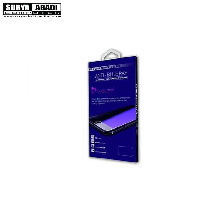 TEMPERED GLASS VIOLET BLUE RAY