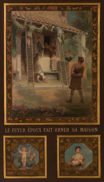 Le Futur Époux Fait Orner sa Maison 1880