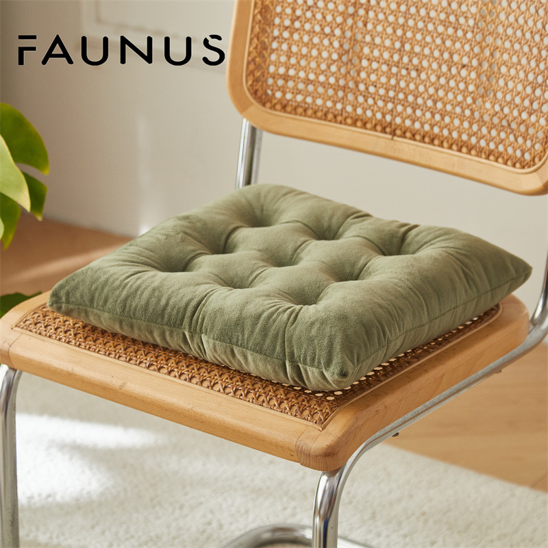 Seat cushion, Japanese style, plush, square