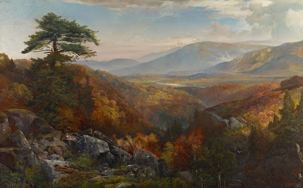 Valley of the Catawissa in Autumn circa 1862