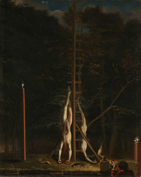 The Corpses of the De Witt Brothers c 1672   c 1675
