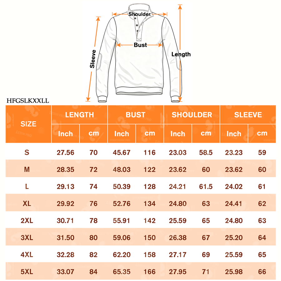 AOP Waffle Knit Three-Button Casual Stand Collar