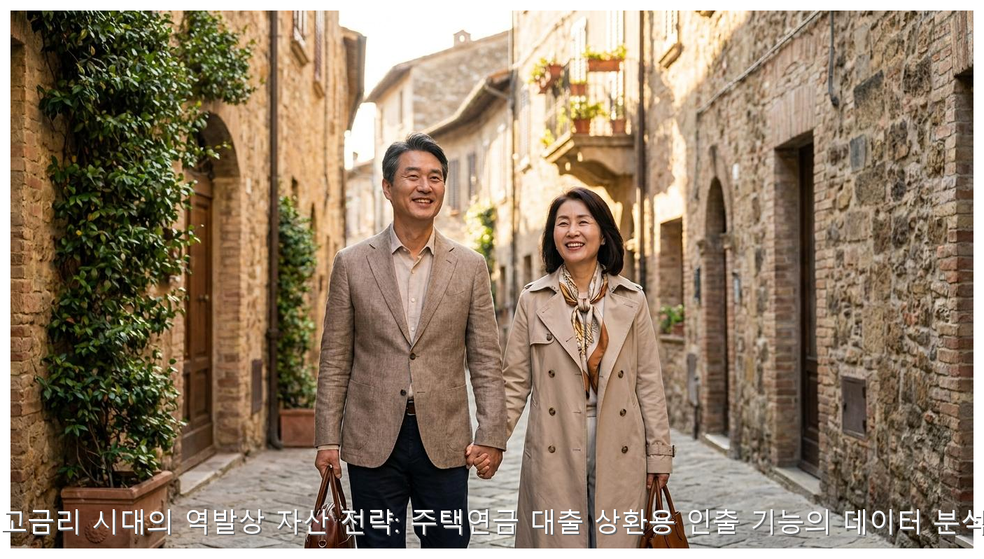 2026년 고금리 시대의 역발상 자산 전략: 주택연금 대출 상환용 인출 기능의 데이터 분석적 접근 핵심 안내 및 분석 인포그래픽 (5)