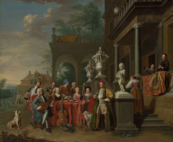 A Musical Gathering at the Court of the Elector 1730