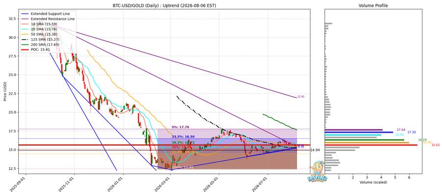 BTC vs Gold 비교