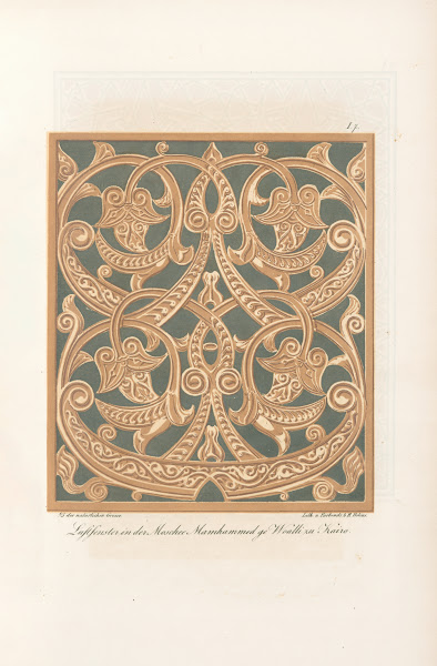 Luftfenster in der Moschee Mamhammed ge Woalli zu Kairo 2 1842
