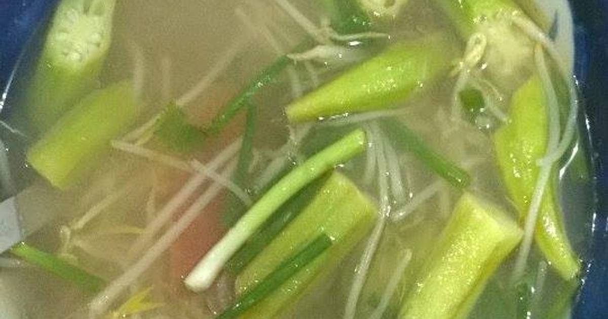 Canh chua thơm cà nấu tôm