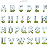 Canva Frames Sketched Kids Alphabet Template photo 4 template 266
