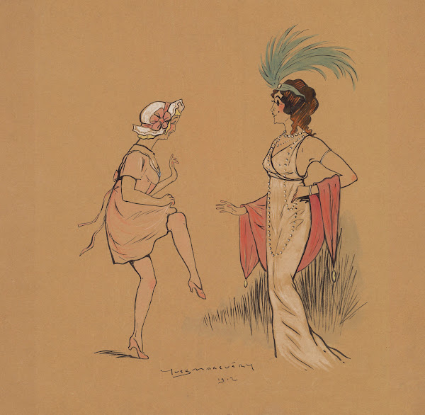 Gaby Boissy et Lucy Jousset dans Le voile damour de Fernand Nozière et Guérin 19