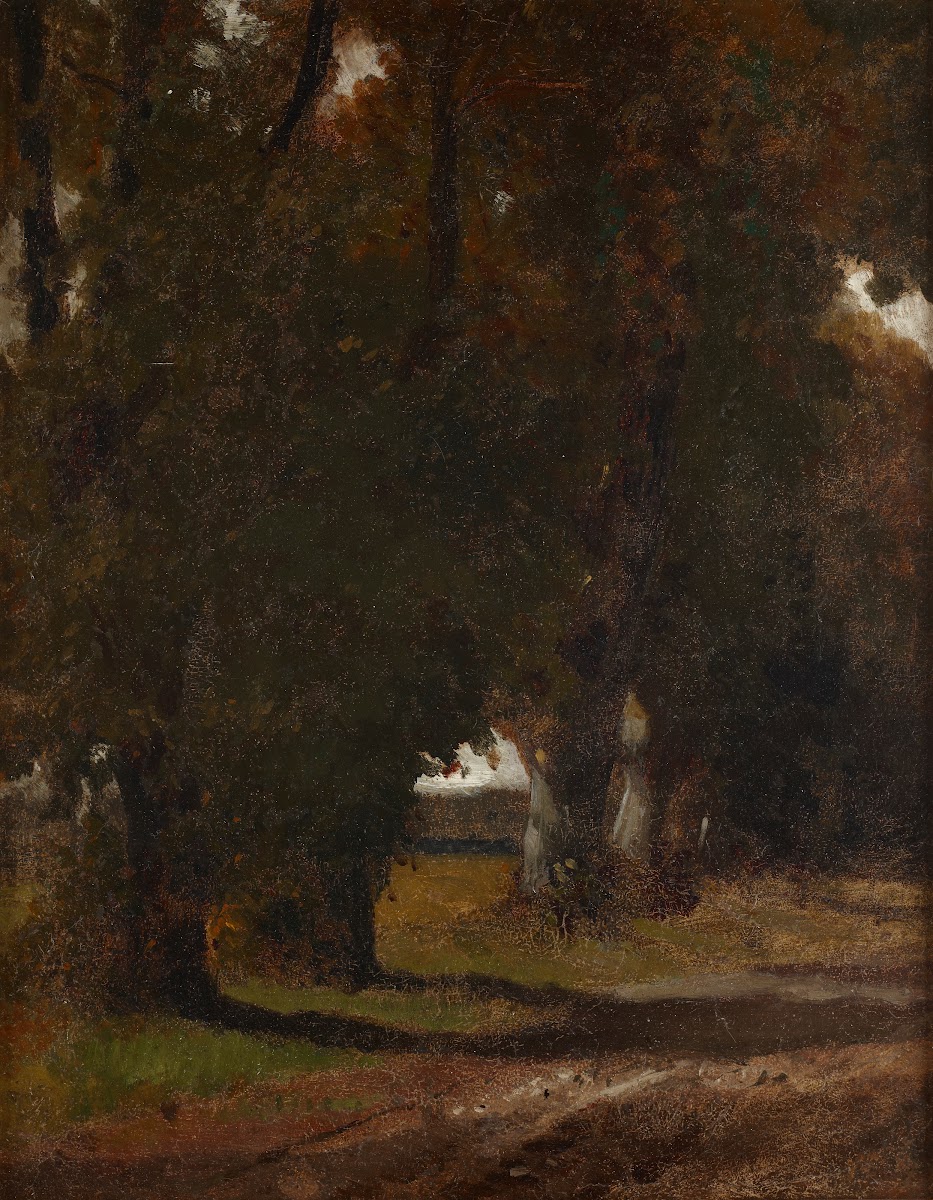 Road Among Trees 1870