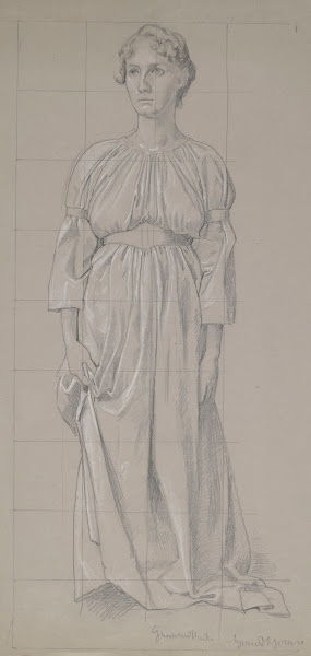 Female Costume Design for Richard Wagners Opera The Ring of the Nibelung 1895