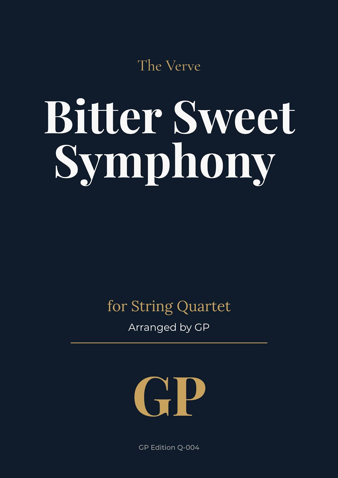 GP Premium Sheet Music Cover