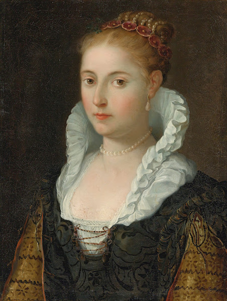 Portrait Of A Lady Circa 1600