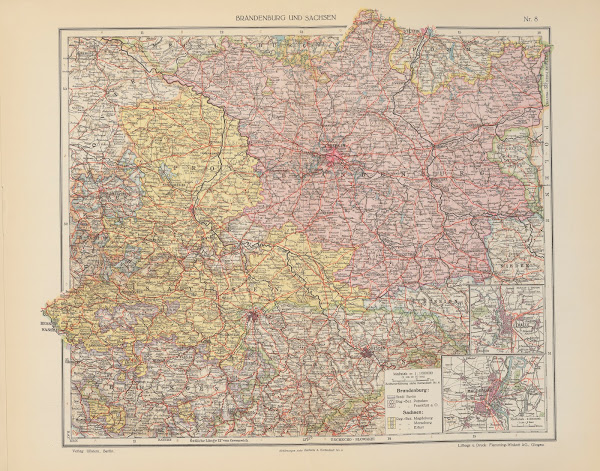 Brandenburg und Sachsen 1923