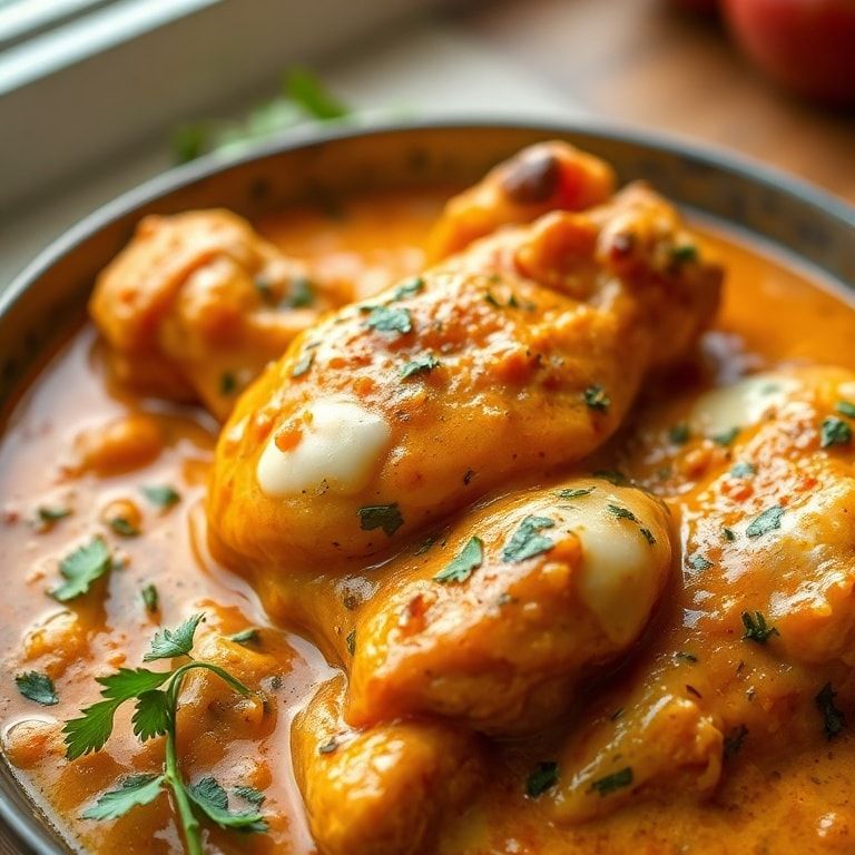 Chicken in Spicy Creamy Sauce (Easy 5‑Step Recipe): Quick & Flavorful Dinner