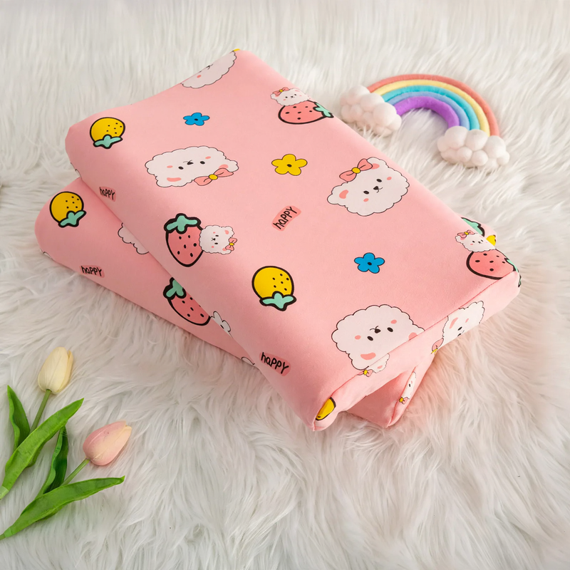 Pillowcase for children's latex pillow, cotton