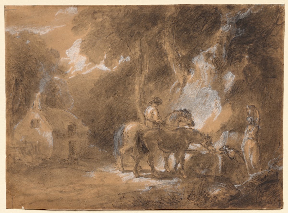The Halt at the Spring c 17891847
