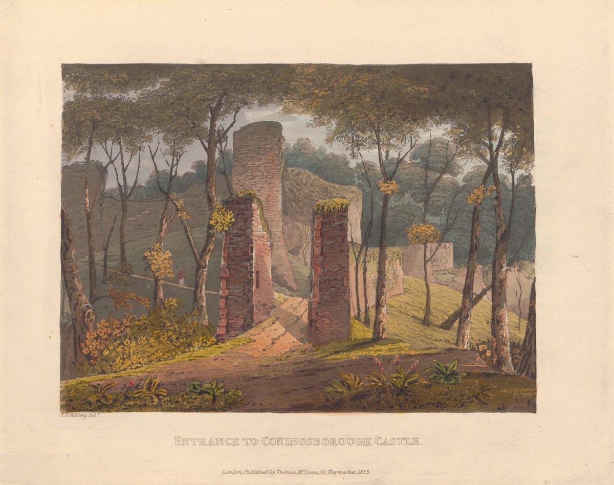 Entrance to Coningsborough Castle 1825