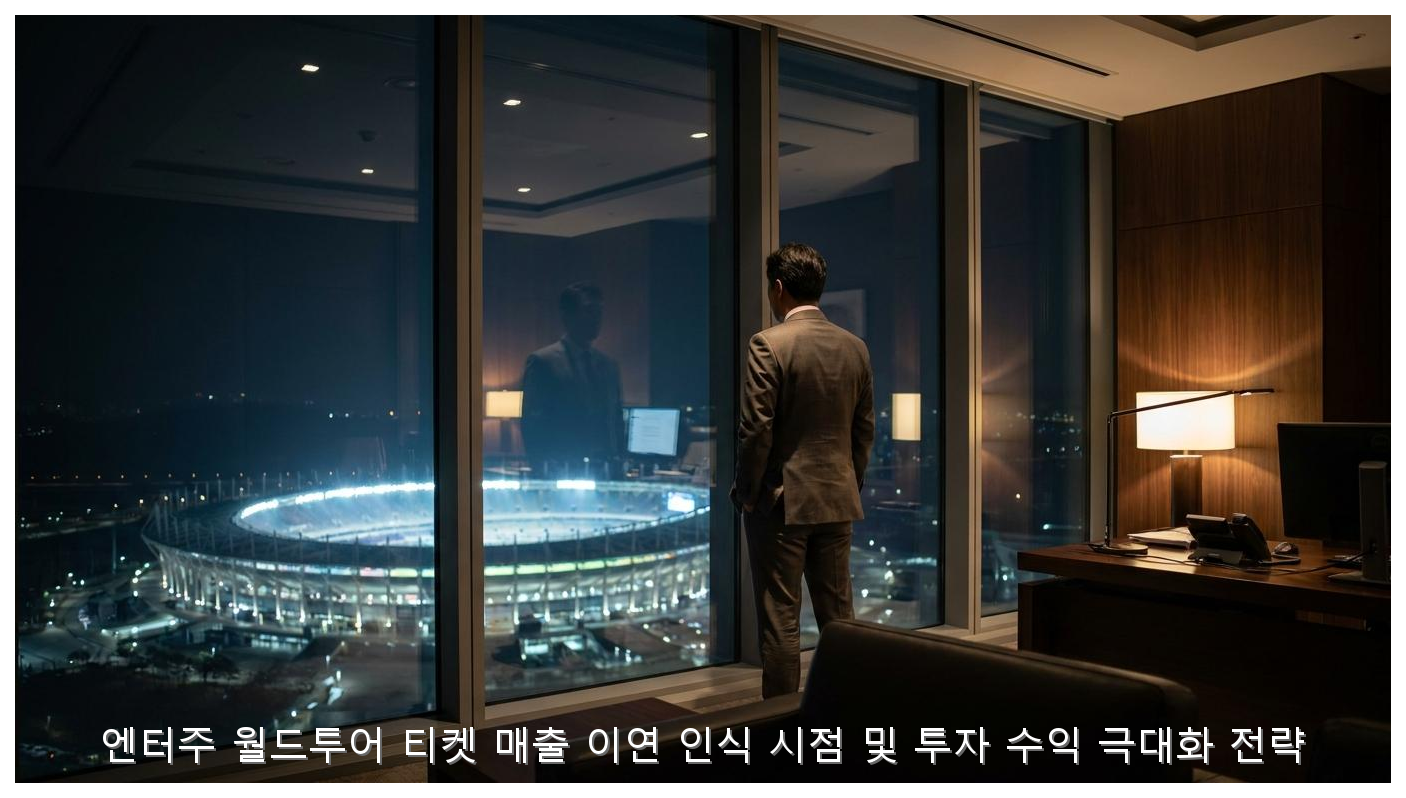 엔터주 월드투어 티켓 매출 이연 인식 시점 및 투자 수익 극대화 전략 핵심 안내 및 분석 인포그래픽 (2)