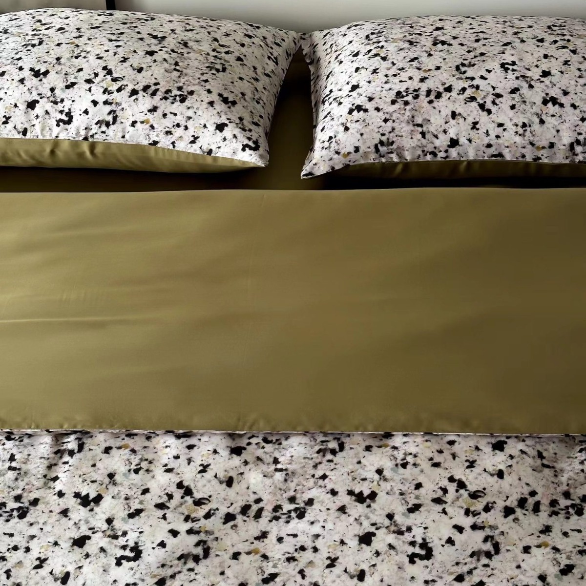 Lyocell bedding set, 4-piece, with digital print