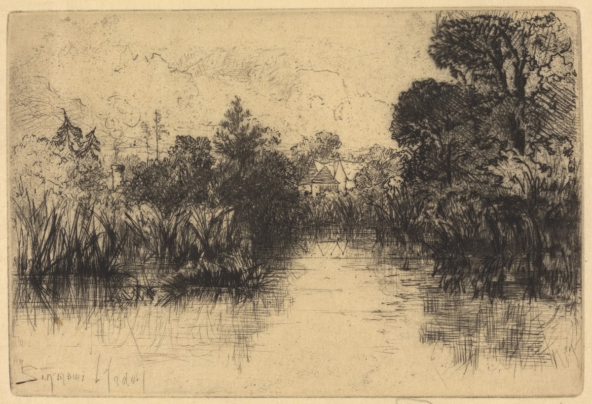 Shere Mill Pond no 1 1860