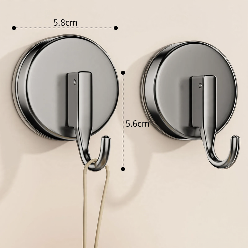 Saugnapfhaken, 4er-Set, kunststoff
