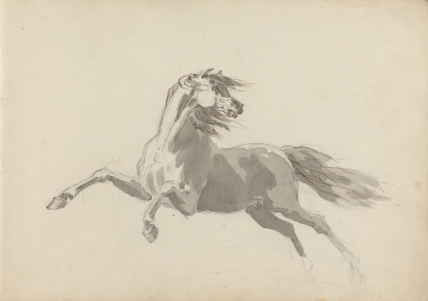 Fourty three Studies of Horses and Riders Pl03 1787