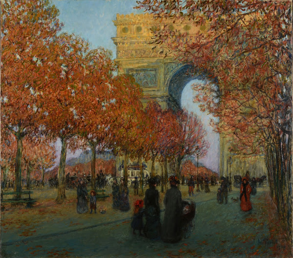LArc de Triomphe de lÉtoile 1900