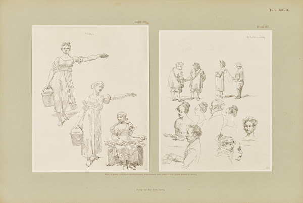 Handzeichnungen von Gottfried Schadow Pl27 1886