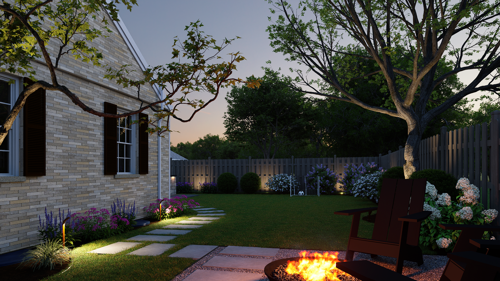 Backyard transformation Kenilworth