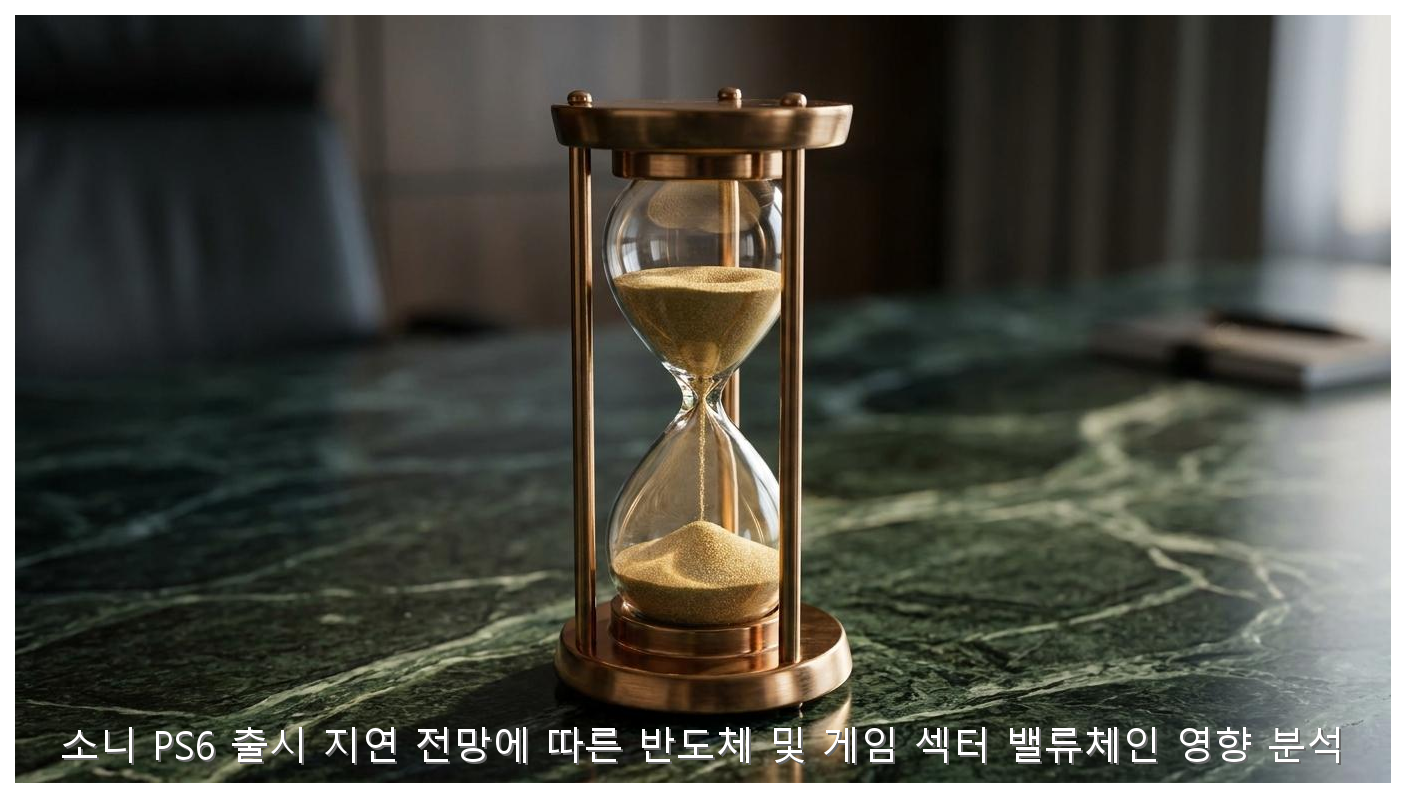 소니 PS6 출시 지연 전망에 따른 반도체 및 게임 섹터 밸류체인 영향 분석 핵심 안내 및 분석 인포그래픽 (2)