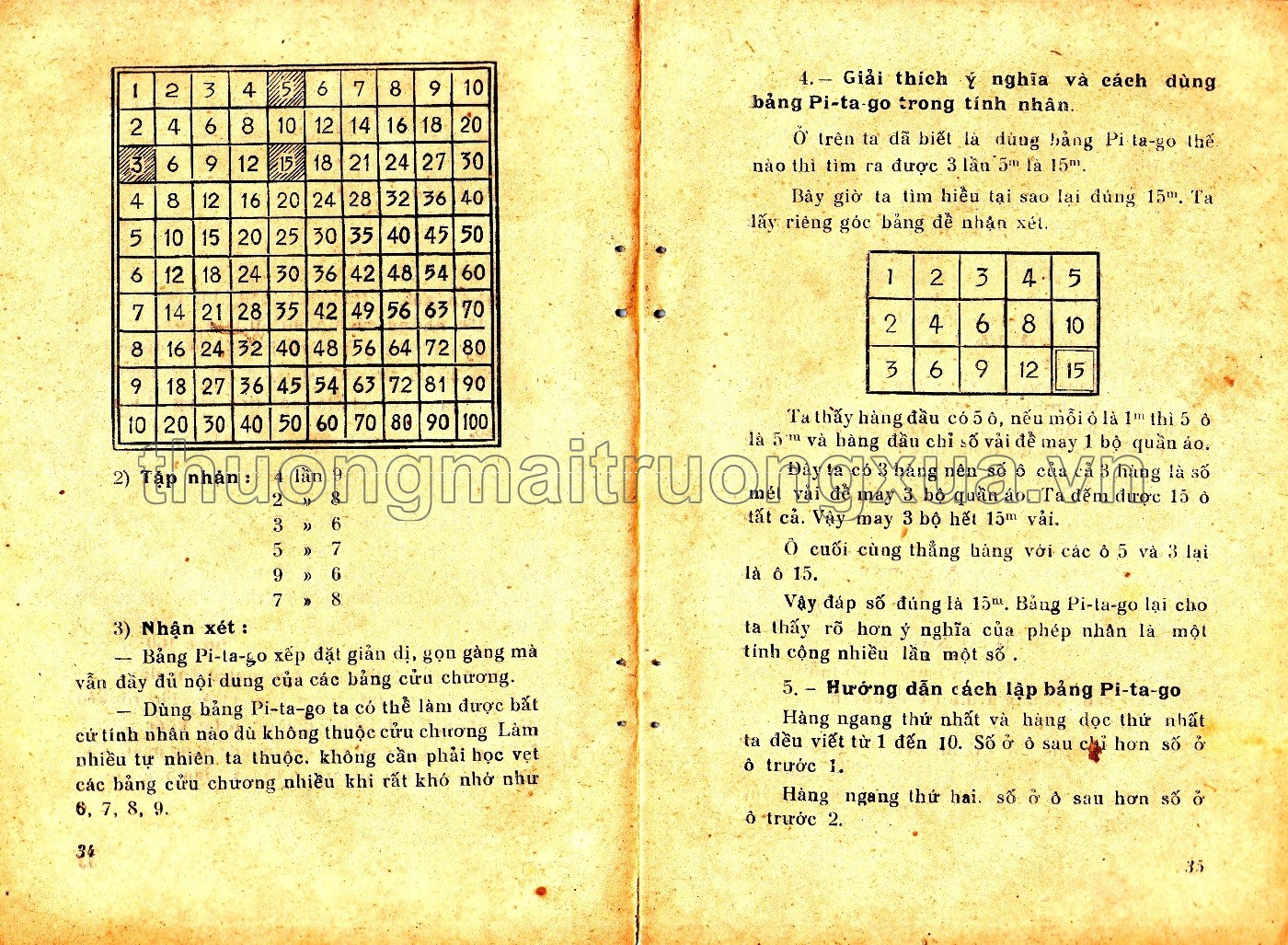 Toán 1 bổ túc văn hóa, học kỳ 1 (1956) - Trang 18
