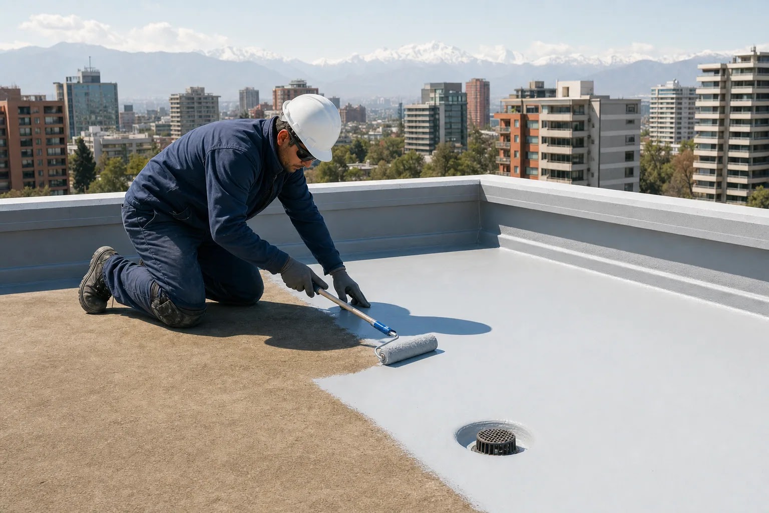 Impermeabilización de techos en Santiago