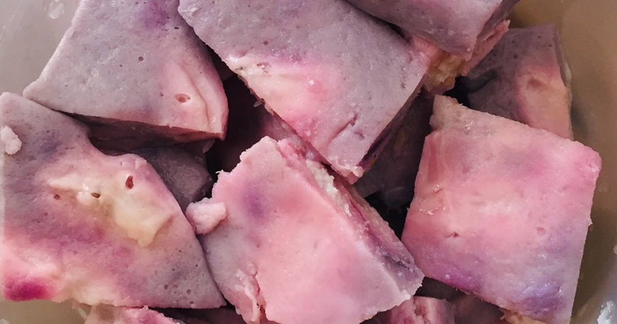 Bánh khoai chuối hấp