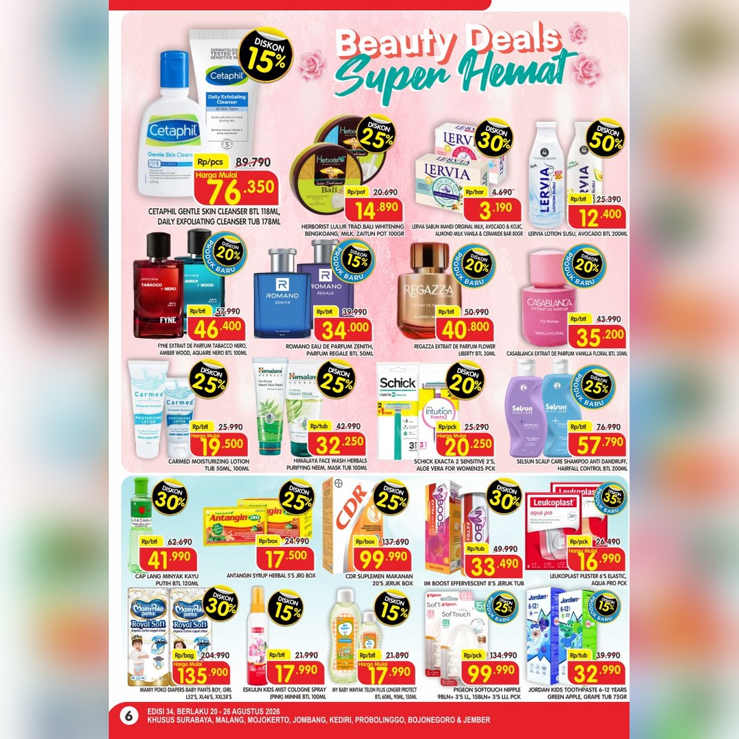 Katalog Super Hemat Surabaya, Malang, Mojokerto, Jomang, Kediri