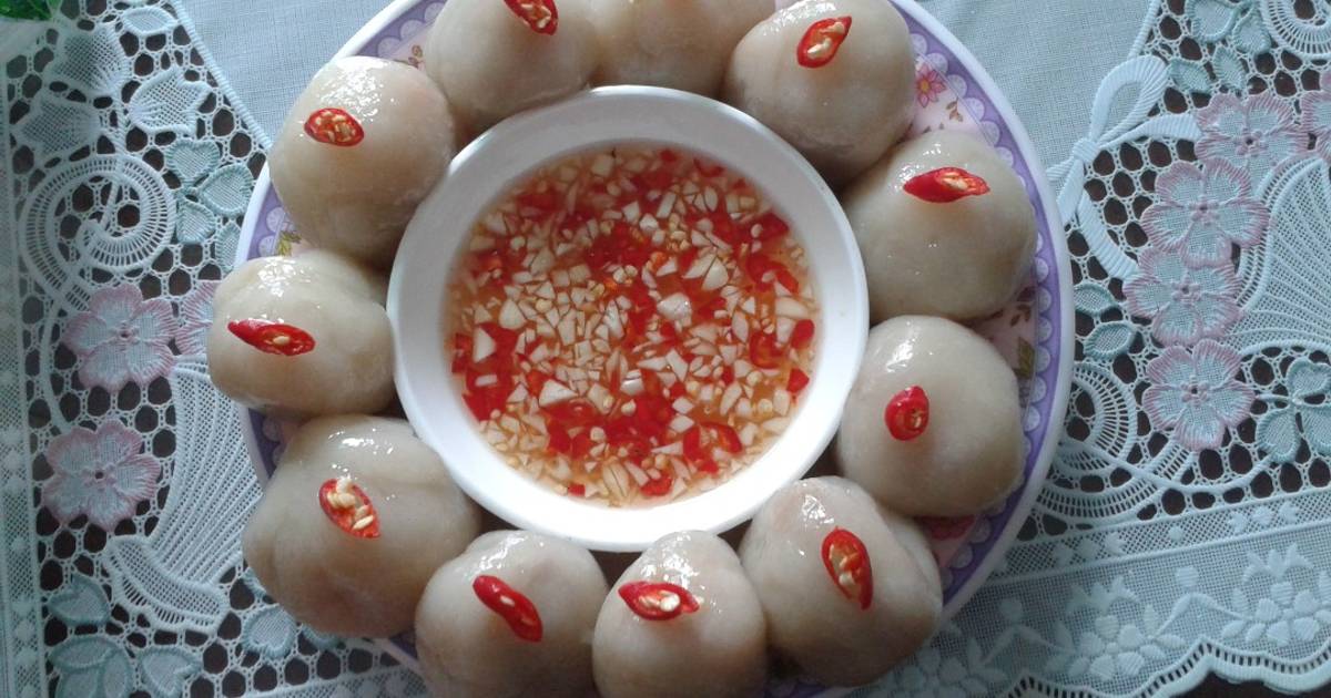 Bánh ít trần nhân tôm thịt