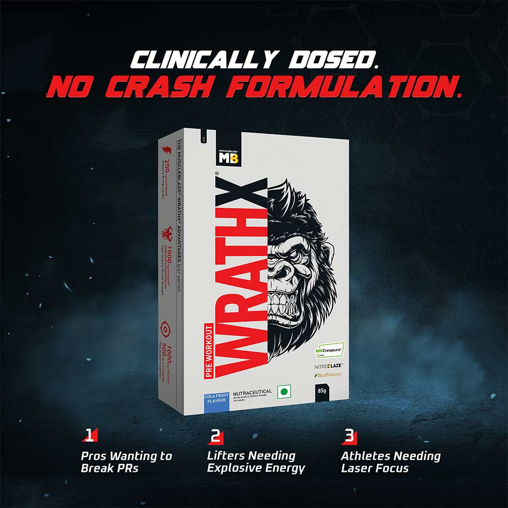 Pre Workout WrathX — Cola Frost, 85 g