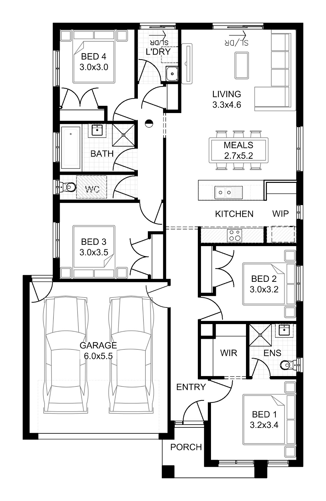 House and Land Investment Property in Grantville, VIC (4.22% Yield) | Aus Investment Properties - Floor Plan 1