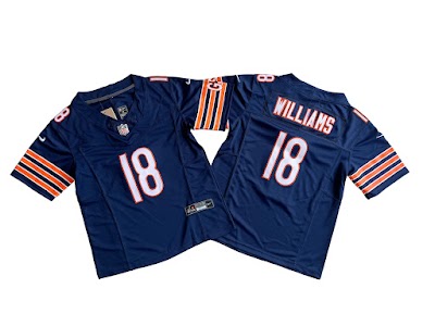 Youth Chicago Bears 18# Caleb Williams Nike Vapor F.U.S.E. Limited Jersey.jpeg