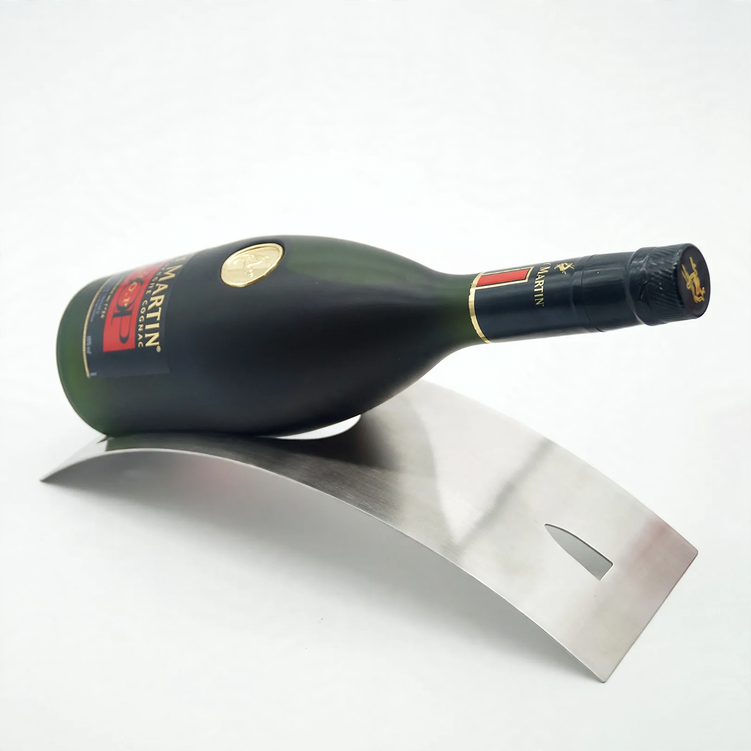 Stainless Steel Wine Bottle Holder, Arch Shape
