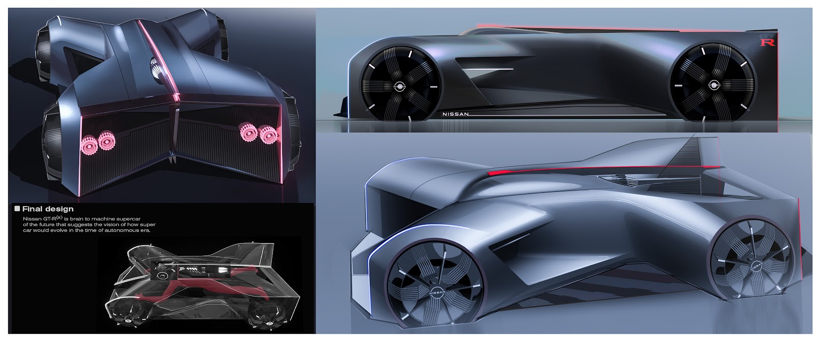 Nissan GT-R X 2050 Futuristic Concept Car