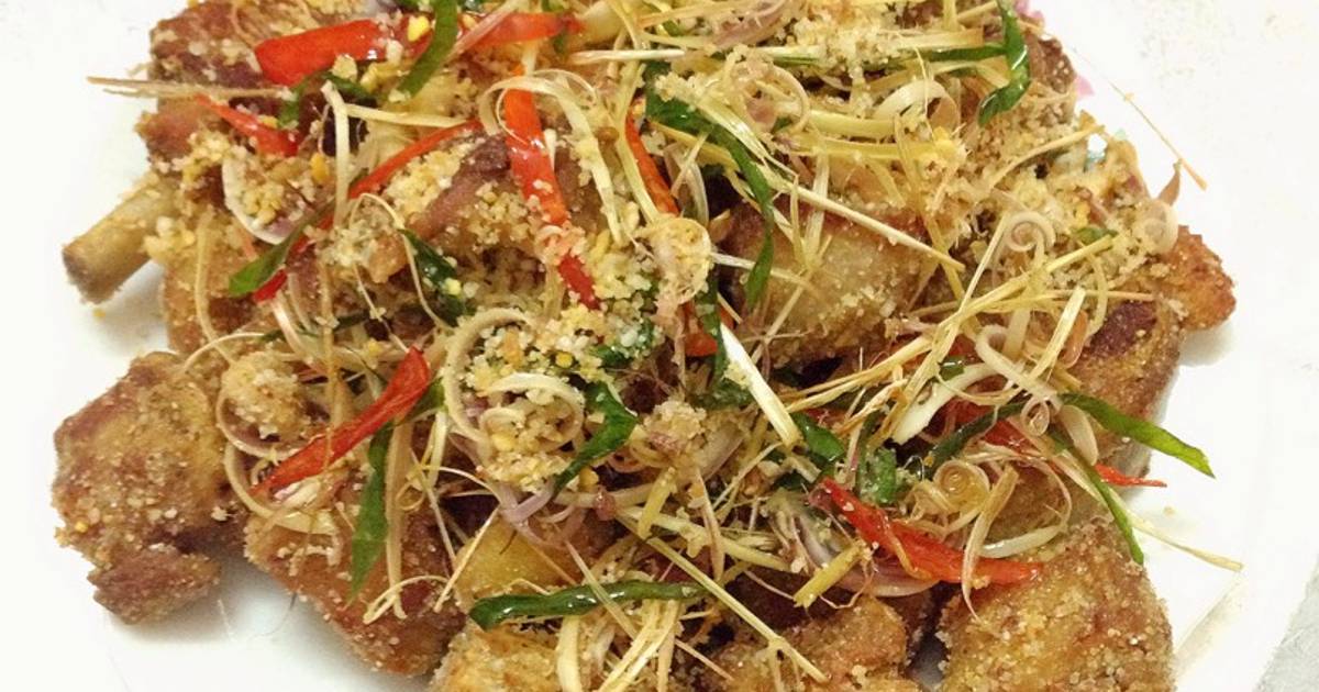 Gà rang muối