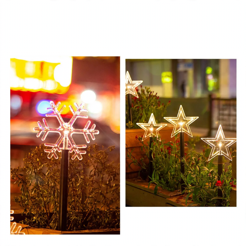 LED garden stake light string, model ML-024