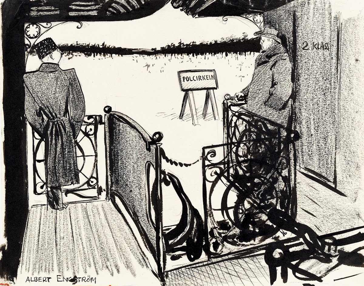On the Way to Kiruna 1905