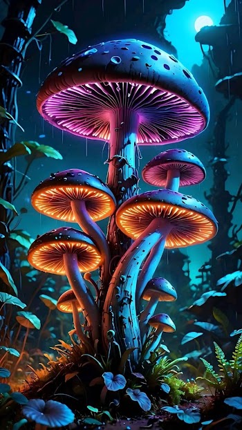 Mushroom Digital Art Picture