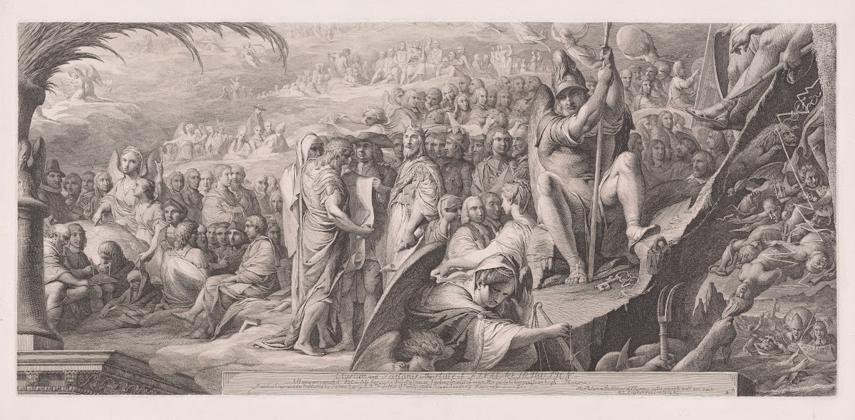 Elysium  Tartarus or The State of Final Retribution 1792