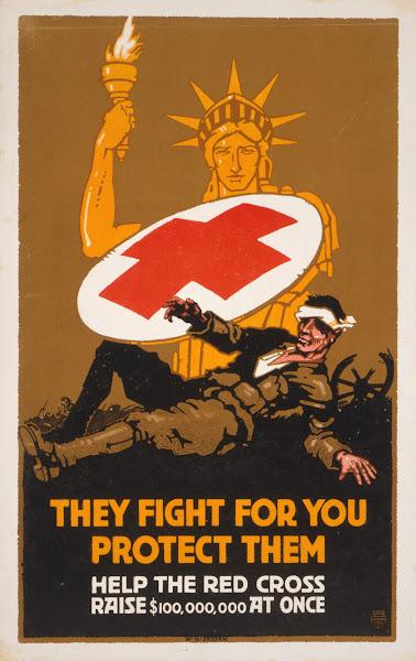 They Fight For You  Protect Them Help The Red Cross Raise 100000000 At Once 1917