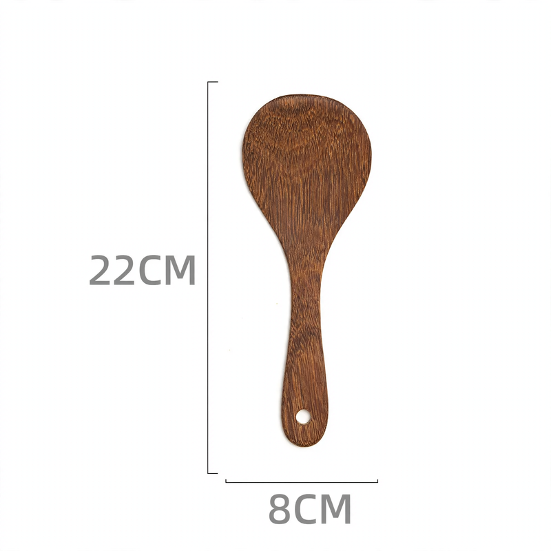 Wooden cooking utensils, various shapes