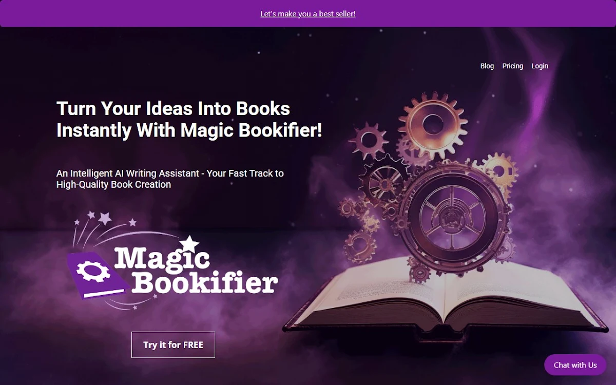 Captura de Magic Bookifier