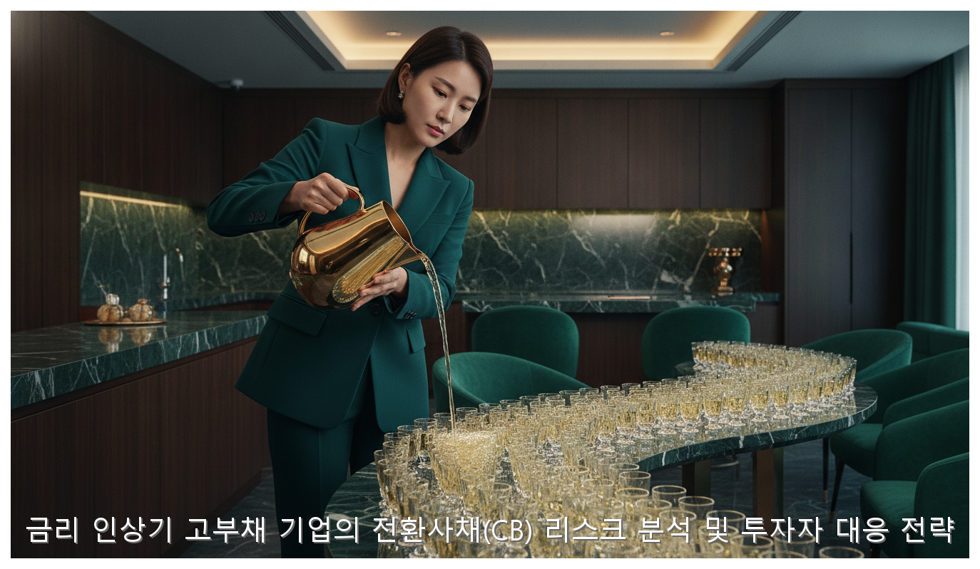 금리 인상기 고부채 기업의 전환사채(CB) 리스크 분석 및 투자자 대응 전략 핵심 안내 및 분석 인포그래픽 (4)